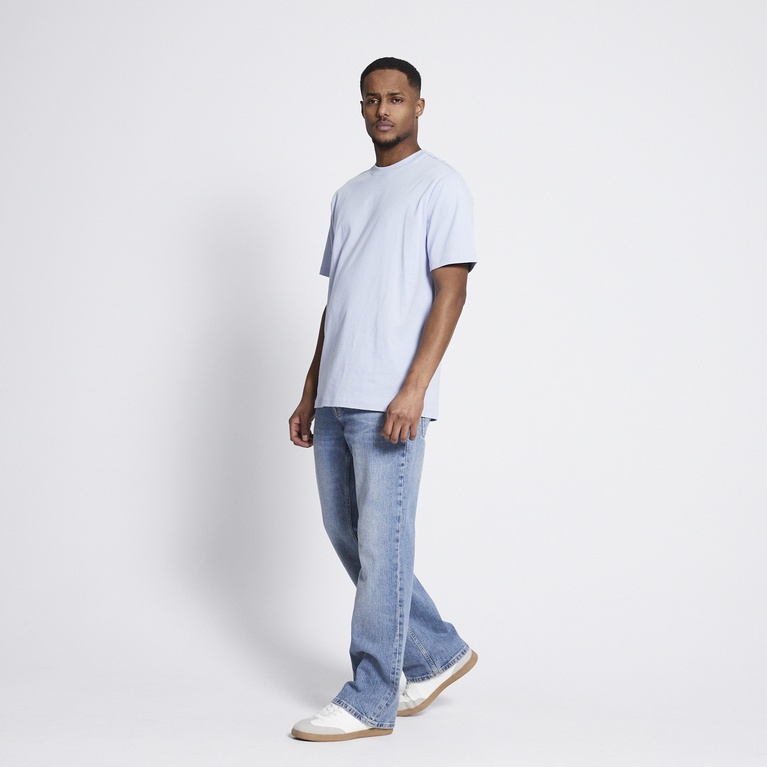 Heavy tee "William" Light blue